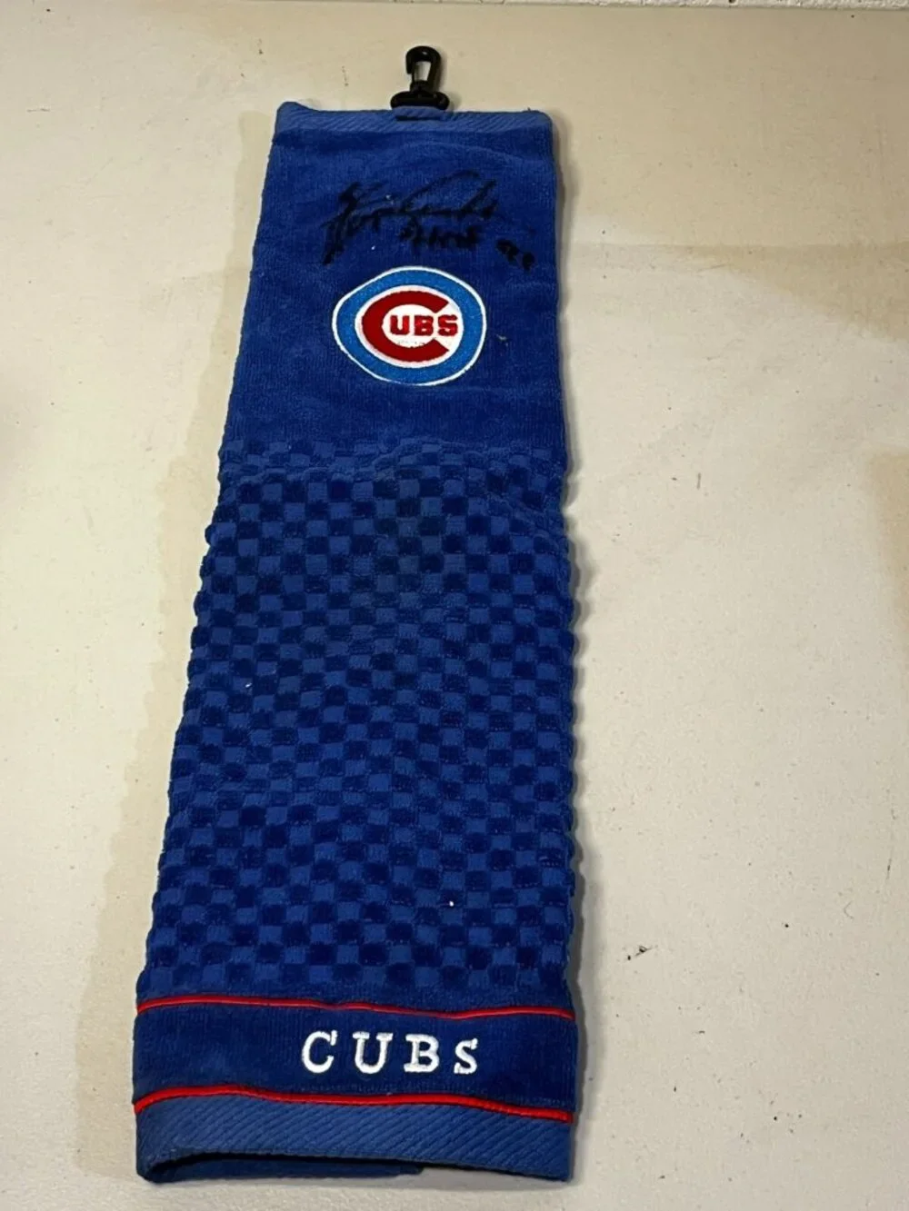 Fergie Jenkins Signed Autographed Auto Chicago Cubs towel